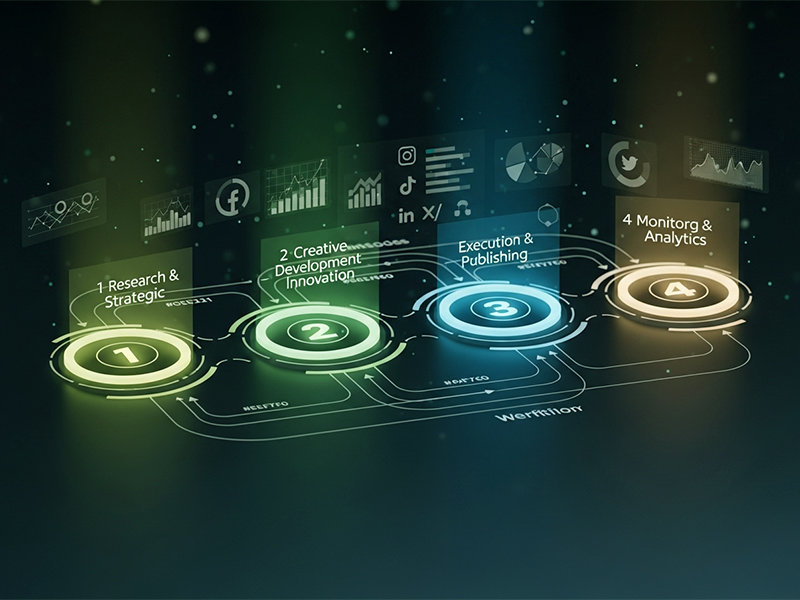 مراحل إدارة الحملات الإعلانية